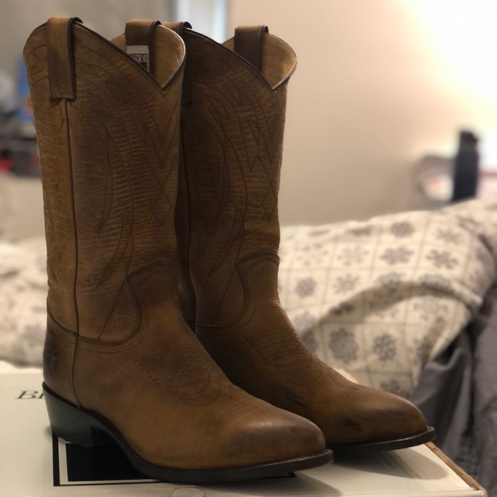 Frye cowboy boots